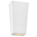 Cruz Outdoor Wall Sconce - Textured White