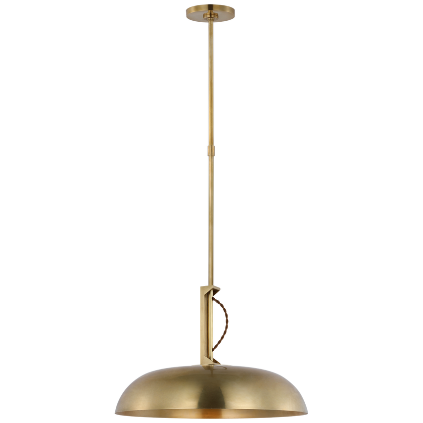 Cyrus Pendant brass