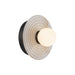 Dahlia 6-in Urban Bronze/Alabaster LED Wall/Vanity by Alora Lighting | WV346006UBAR | Alora Lighting