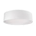 Dalton LED Flush Mount in White Finish | Kuzco Lighting
