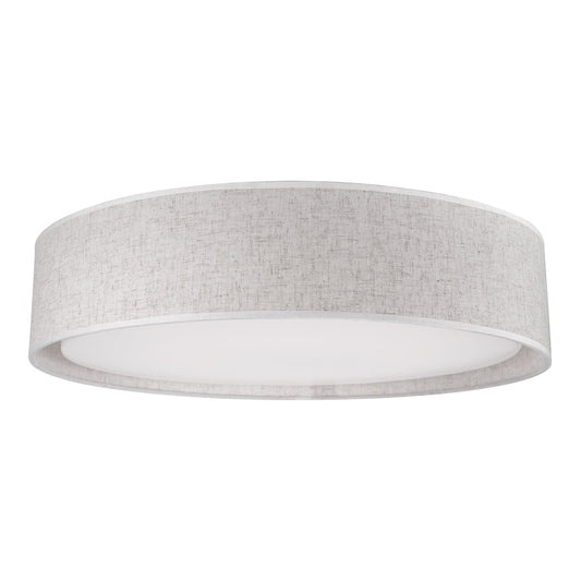 Dalton LED Flush Mount in Beige Finish | Kuzco Lighting