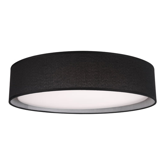 Dalton LED Flush Mount in Black Finish | Kuzco Lighting