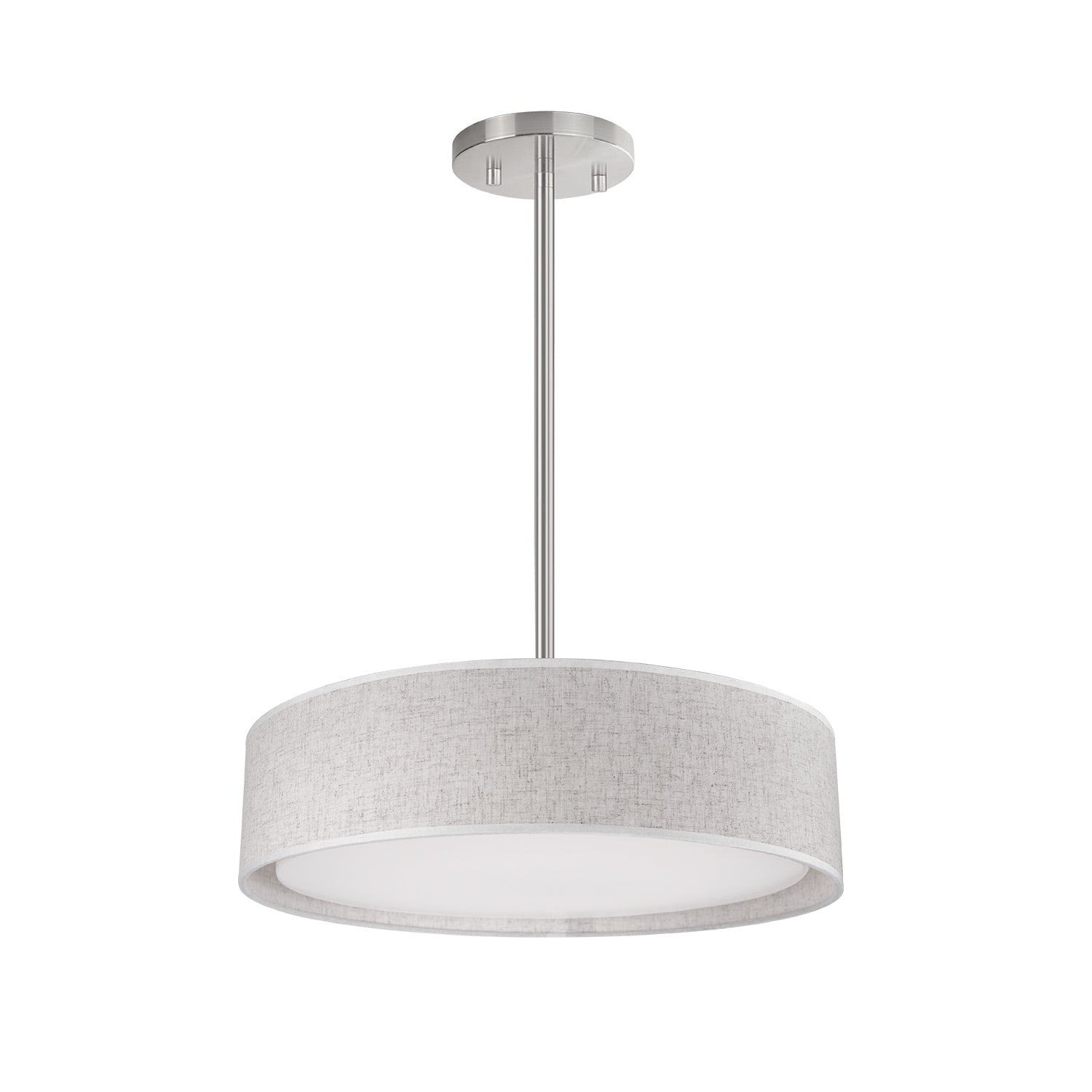 Dalton LED Pendant in Beige Finish | Kuzco Lighting