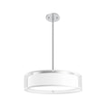 Load image into Gallery viewer, Dalton LED Pendant in White Organza Finish | Kuzco Lighting
