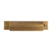 Darby 23-in Vintage Brass Wall/Picture Light