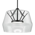 Load image into Gallery viewer, Deco LED Pendant in Clear/Black Finish | Kuzco Lighting

