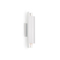 Load image into Gallery viewer, Dela LED Wall Sconce in White/Silver Finish | Kuzco Lighting
