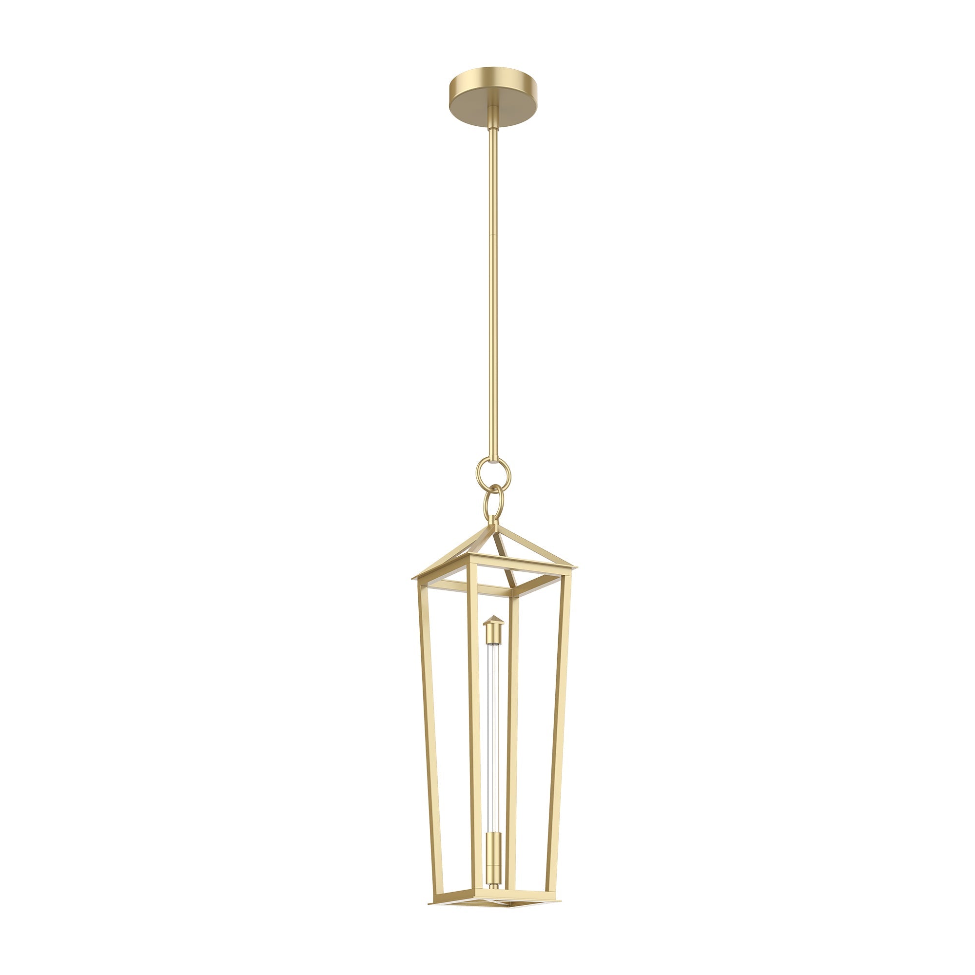 Delphine 20-in Natural Brass LED Pendant by Alora Lighting | PD317120NB | Alora Lighting