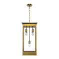 Load image into Gallery viewer, Douglas Vintage Brass 5 Lights Pendant by Alora Lighting | PD351018VB | Alora Lighting
