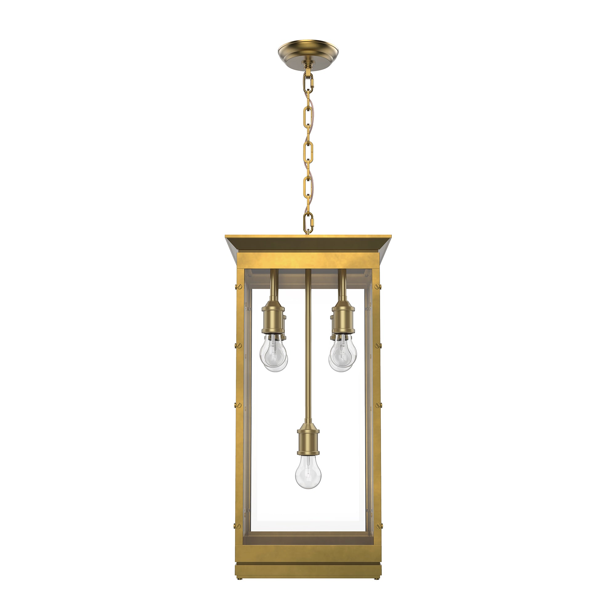 Douglas Vintage Brass 5 Lights Pendant by Alora Lighting | PD351018VB | Alora Lighting