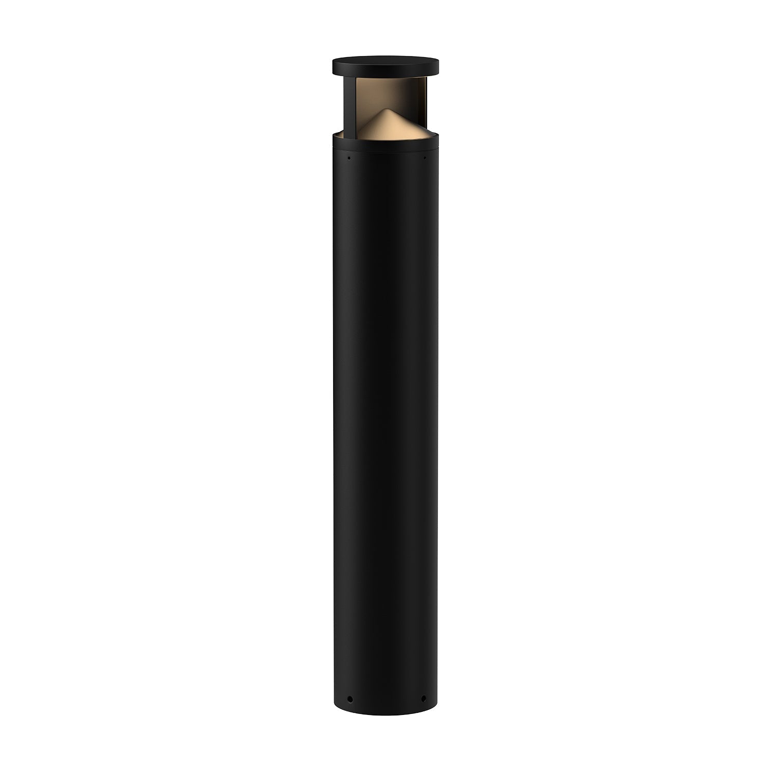 Dover LED Exterior Bollard in Black Finish | Kuzco Lighting