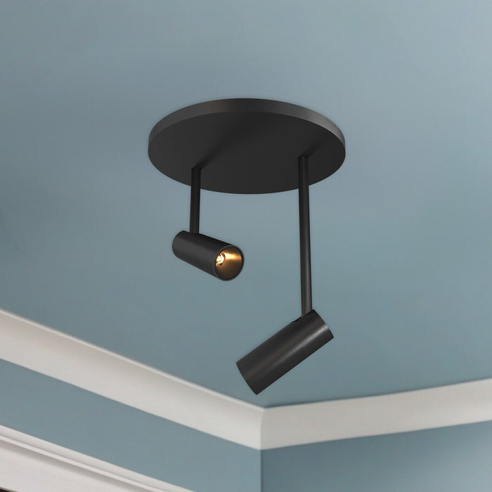 Downey 2 Light Adjustable LED Spot Light by Kuzco Lighting