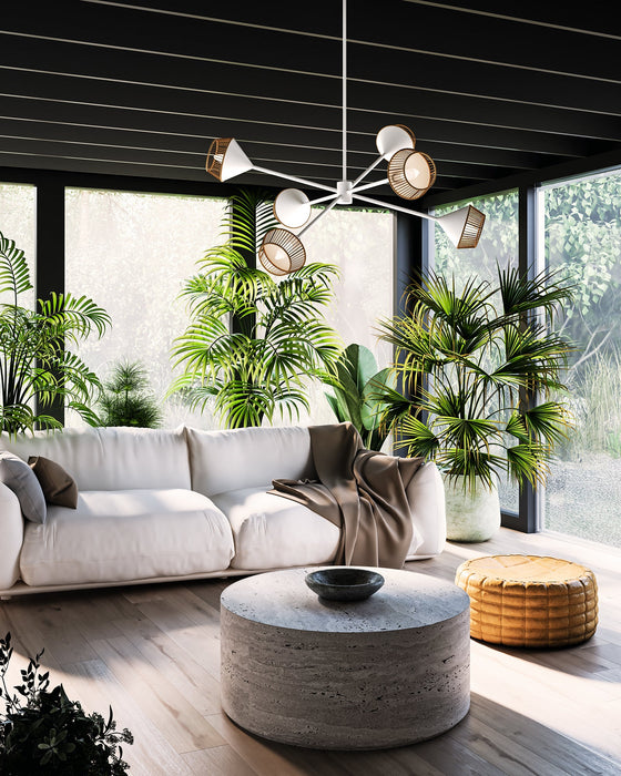 Daphne Chandelier by Alora Lighting