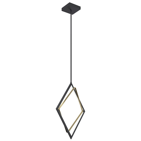 Darski LED Pendant - Matte Black