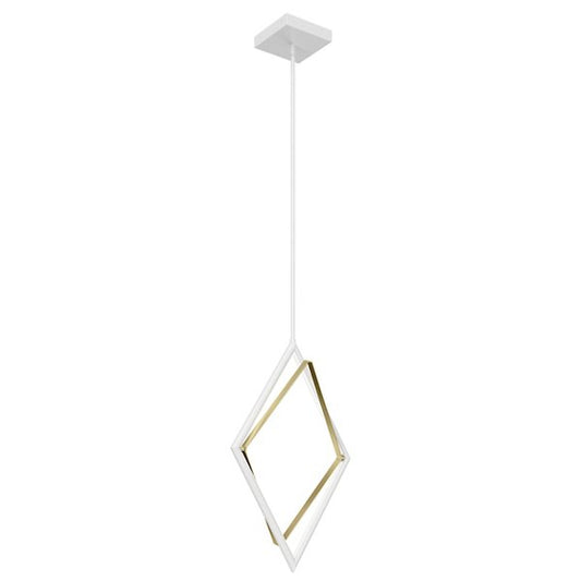 Darski LED Pendant - White