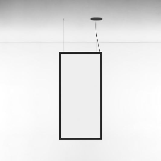 Discovery Space Rectangular LED Linear Suspension