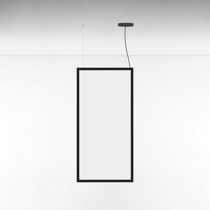Discovery Space Rectangular LED Linear Suspension