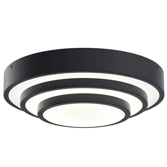 Dombard LED Flushmount - Matte Black