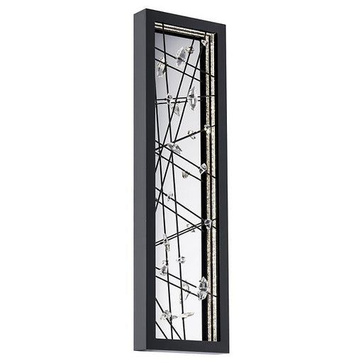 Dreamcatcher LED Outdoor Wall Sconce Black Finish