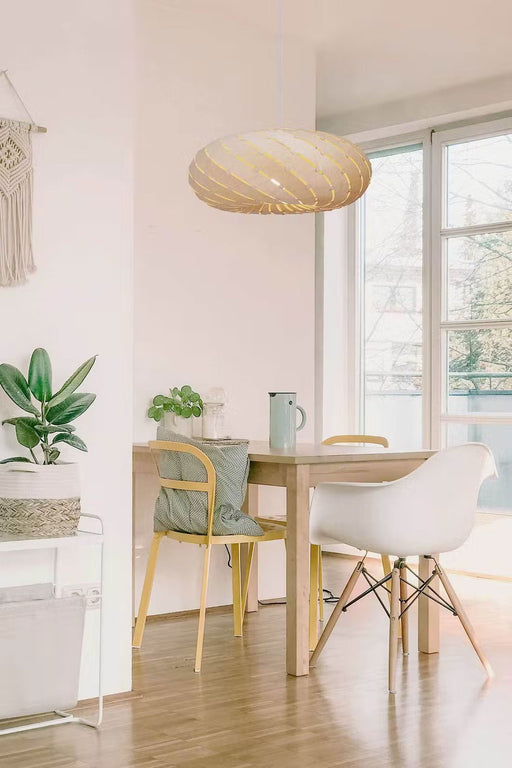Ebb Swell Pendant by David Trubridge