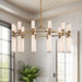 Edwin Chandelier by Alora Lighting