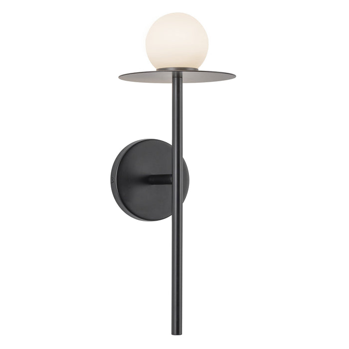 Elixir LED Wall Sconce in Black Finish | Kuzco Lighting