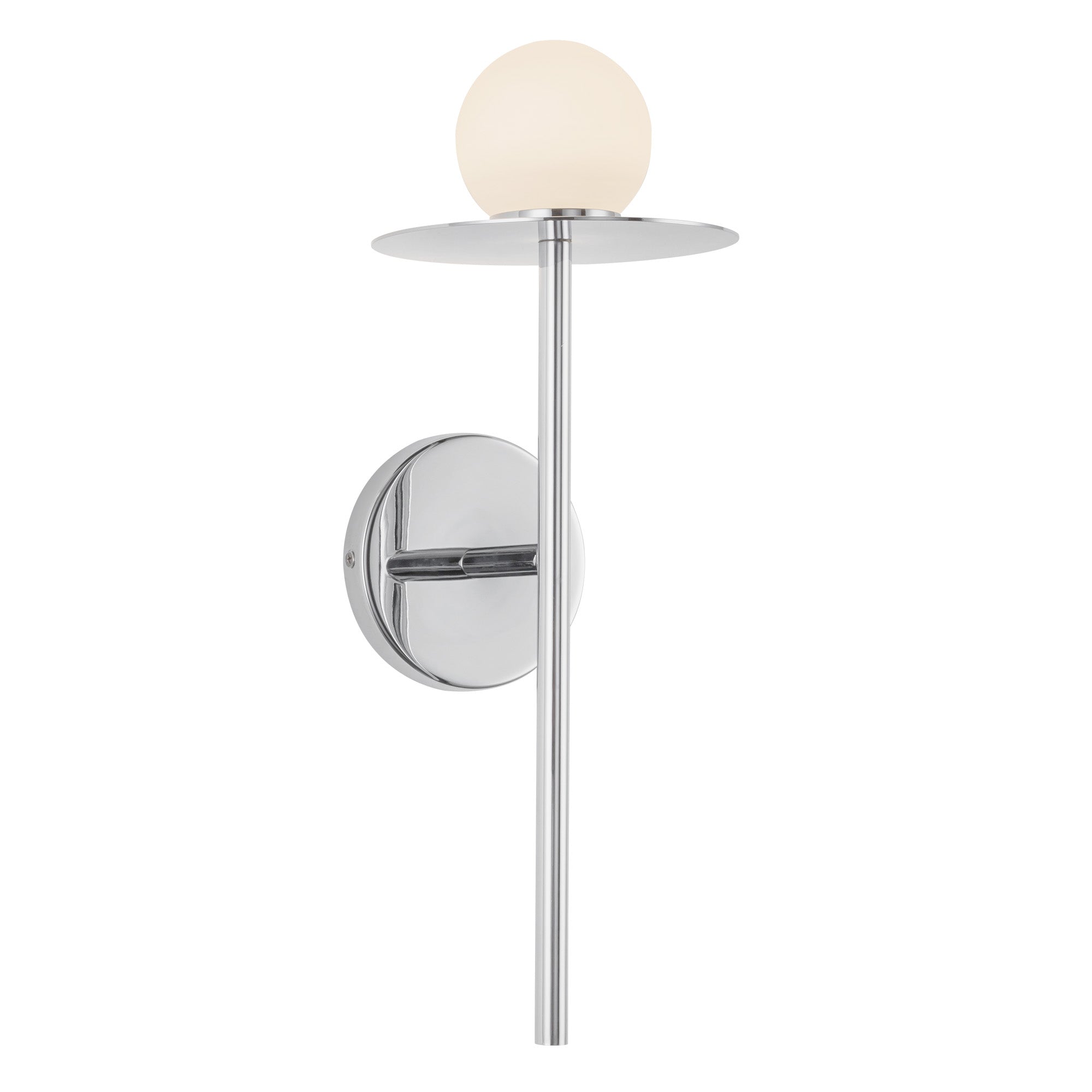 Elixir LED Wall Sconce in Chrome Finish | Kuzco Lighting