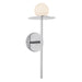 Elixir LED Wall Sconce in Chrome Finish | Kuzco Lighting