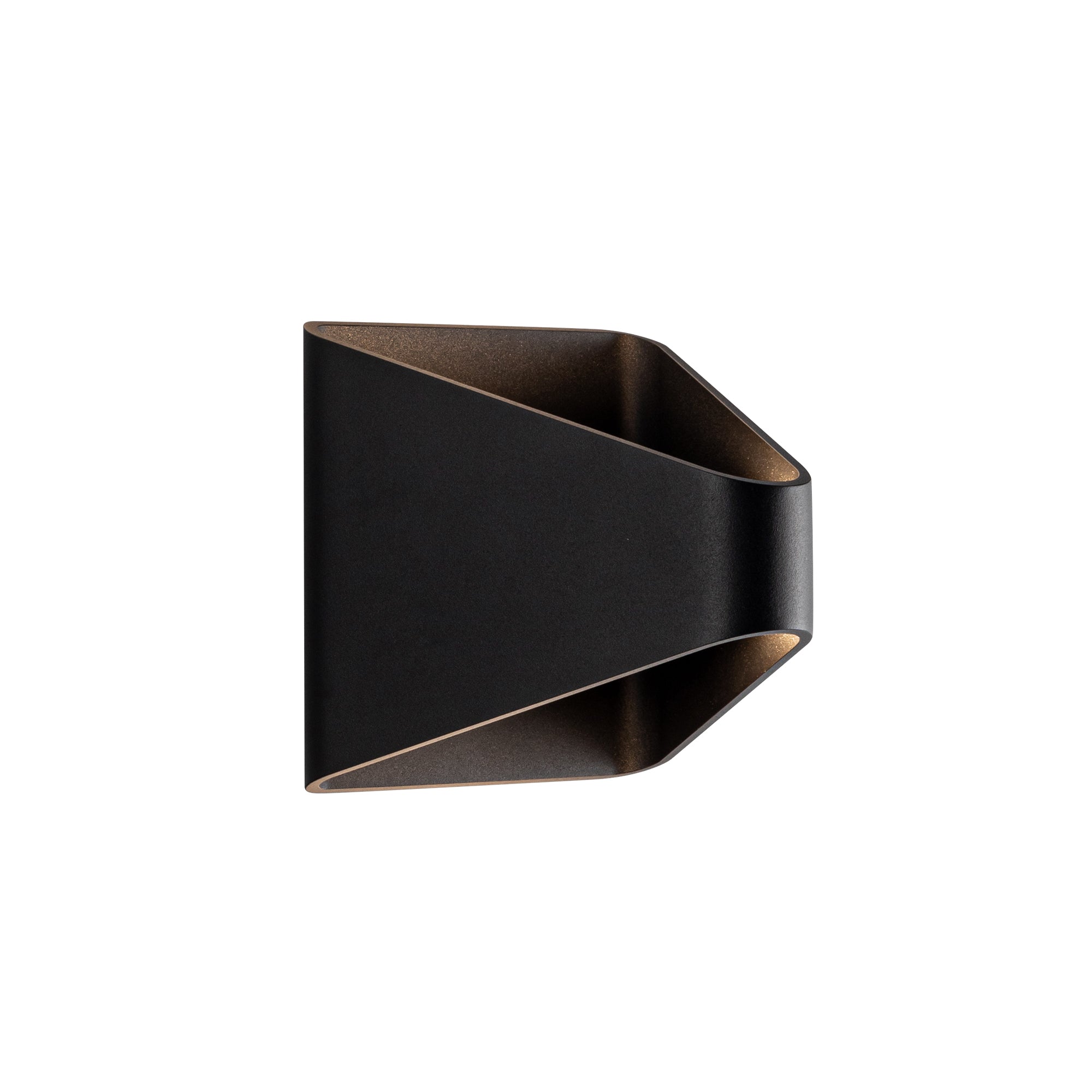 Ellis LED Exterior Wall Sconce in Black Finish | Kuzco Lighting