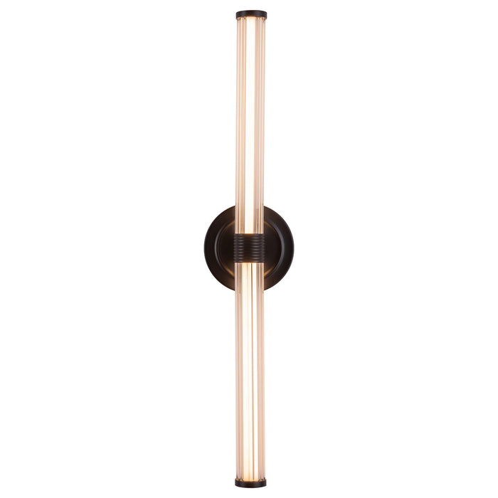 Elsie 24-in Matte Black LED Wall/Vanity Light by Alora Lighting | WV509024MB-UNV | Alora Lighting