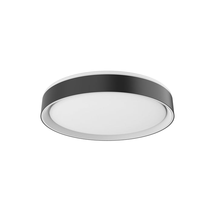Essex LED Flush Mount in Black Finish | Kuzco Lighting