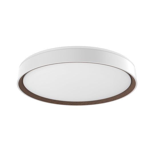Essex LED Flush Mount in White Finish | Kuzco Lighting