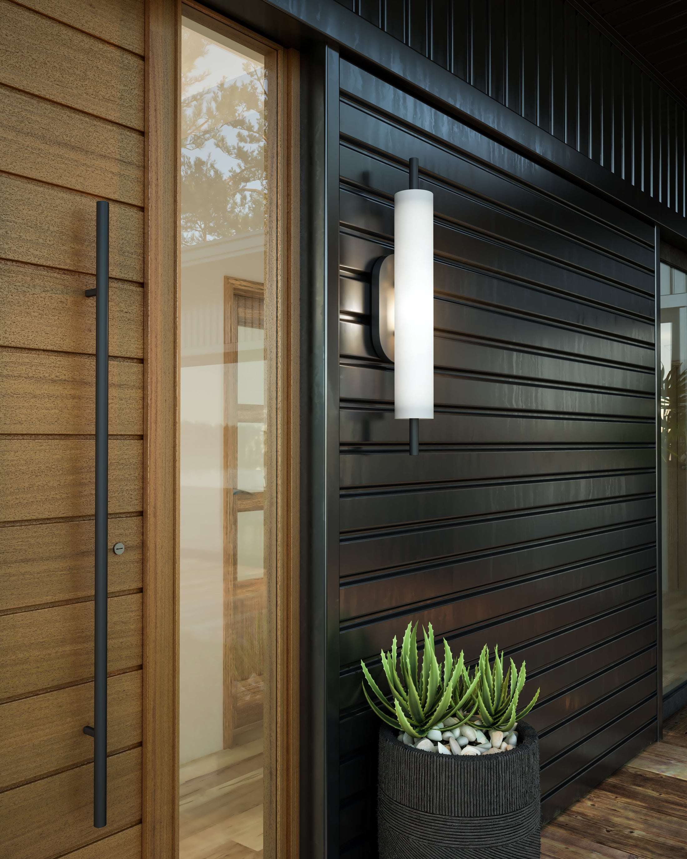 Estes LED Exterior Wall Sconce