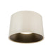 Etta LED Flush Mount in Pearl White Finish | Kuzco Lighting