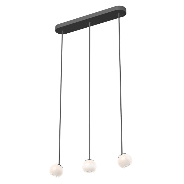 Europa LED Multi Pendant in Black Finish | Kuzco Lighting