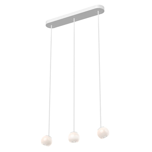 Europa LED Multi Pendant in White Finish | Kuzco Lighting
