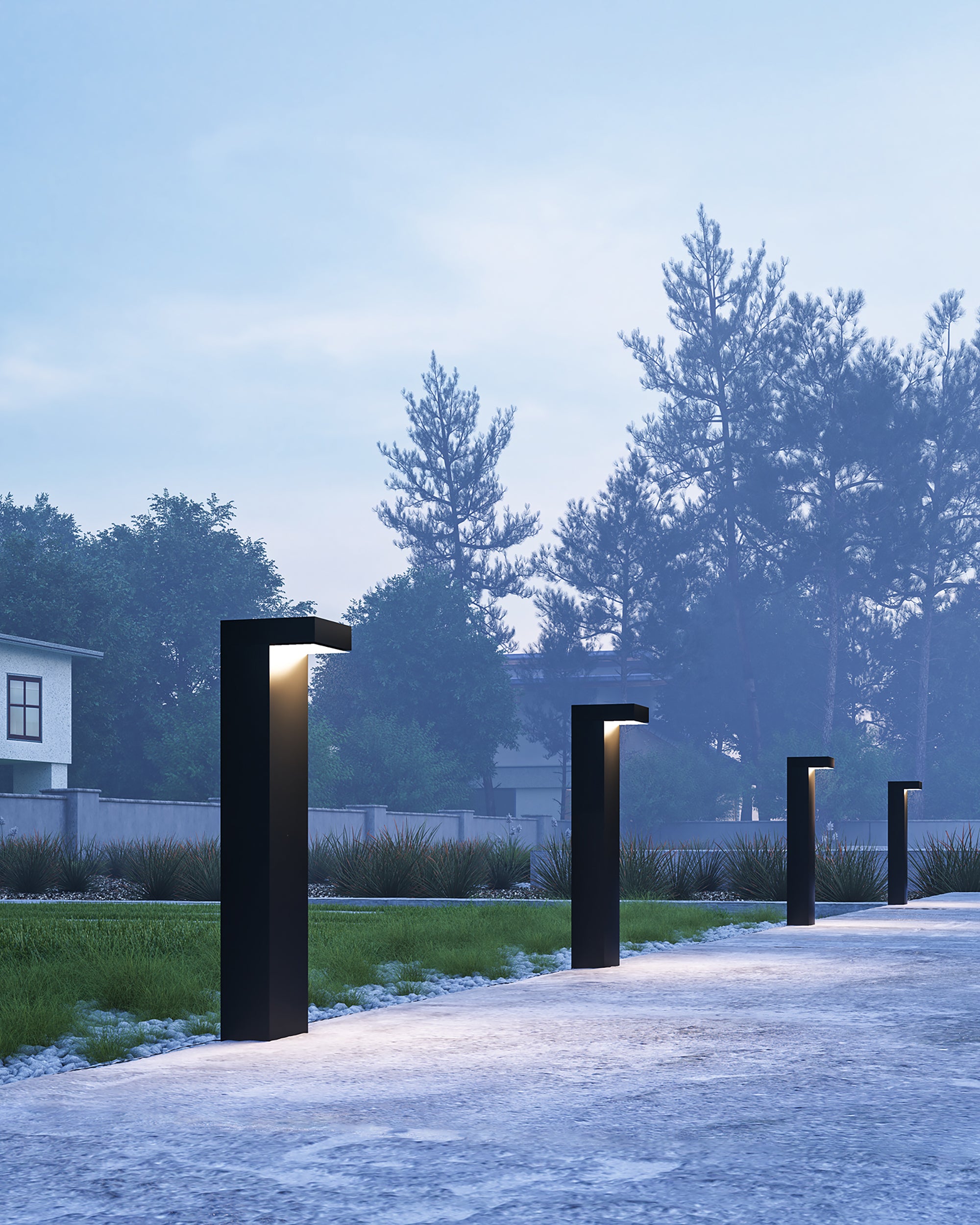 Evans LED Exterior Bollard