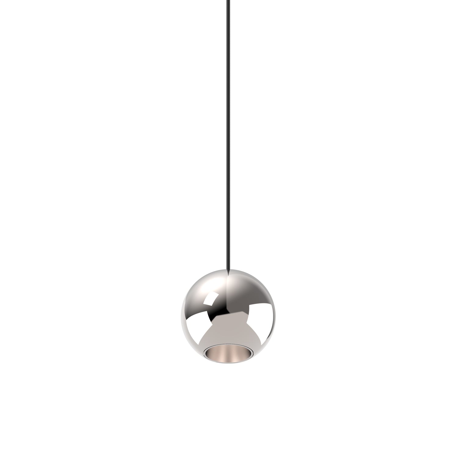 Exo LED Pendant in Chrome Finish | Kuzco Lighting