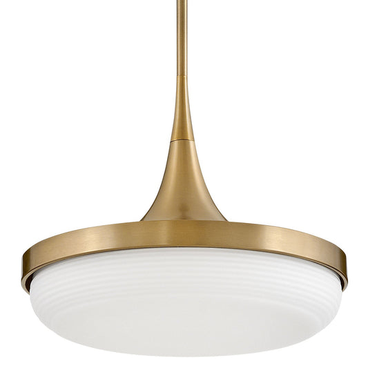 Elsa LED Convertible Pendant - Lacquered Brass