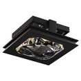 Load image into Gallery viewer, Enchante LED Semi-Flushmount black finish
