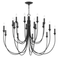 Load image into Gallery viewer, Cate Chandelier by Troy Lighting - Forged Iron Finish
