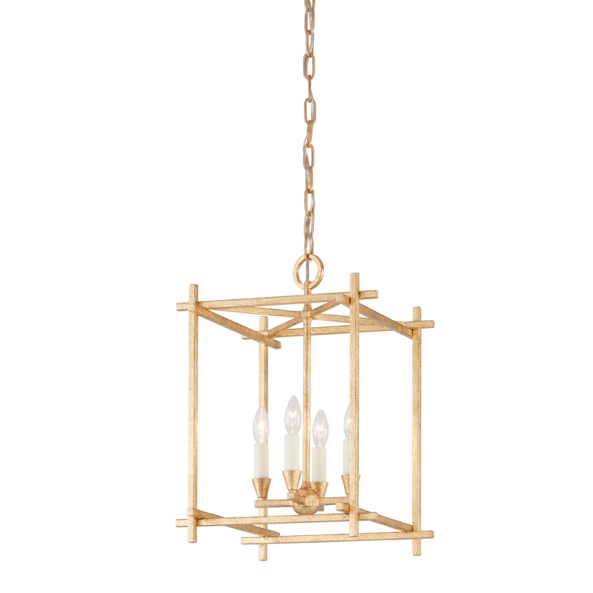 Huck Lantern by Troy Lighting - Vintage Gold Leaf Finish