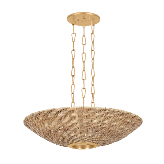 Ollie Pendant by Troy Lighting in Vintage Gold Leaf Finish