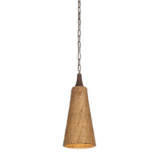 Kenzo Pendant by Troy Lighting in Bronze Leaf Finish