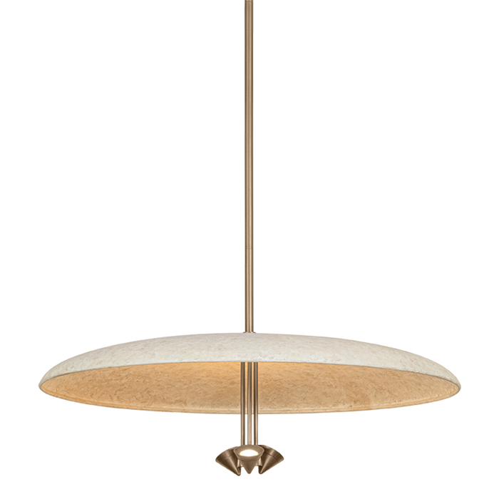 Garth Chandelier by Troy Lighting by F2830-PBR/WTW