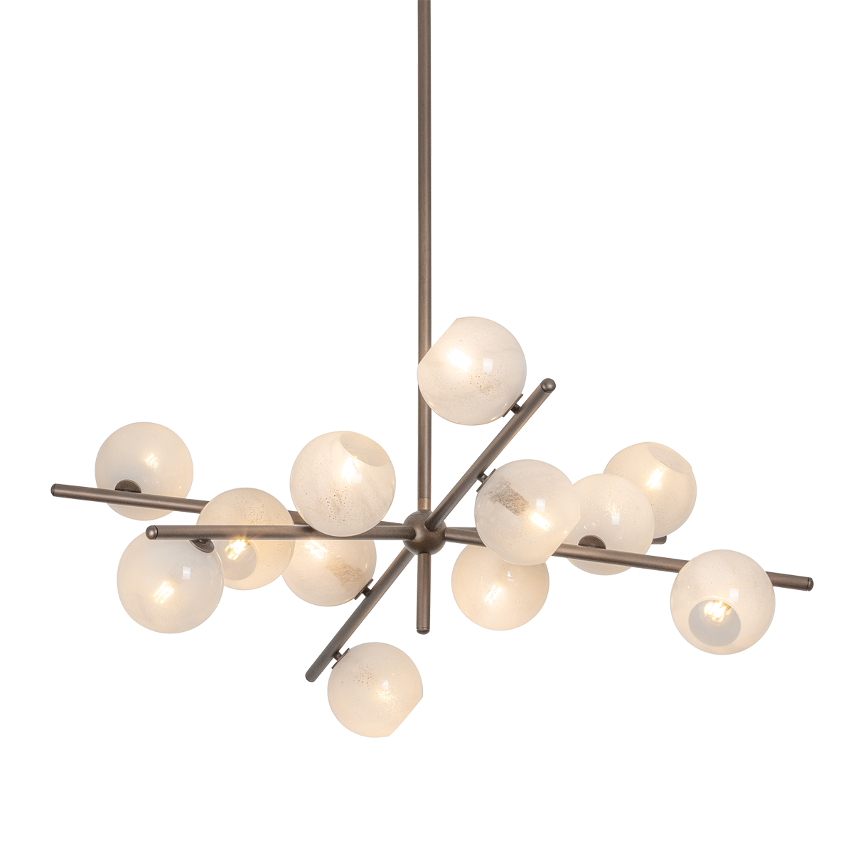 Sonny Chandelier by Troy Lighting - Bronze Leaf Finish