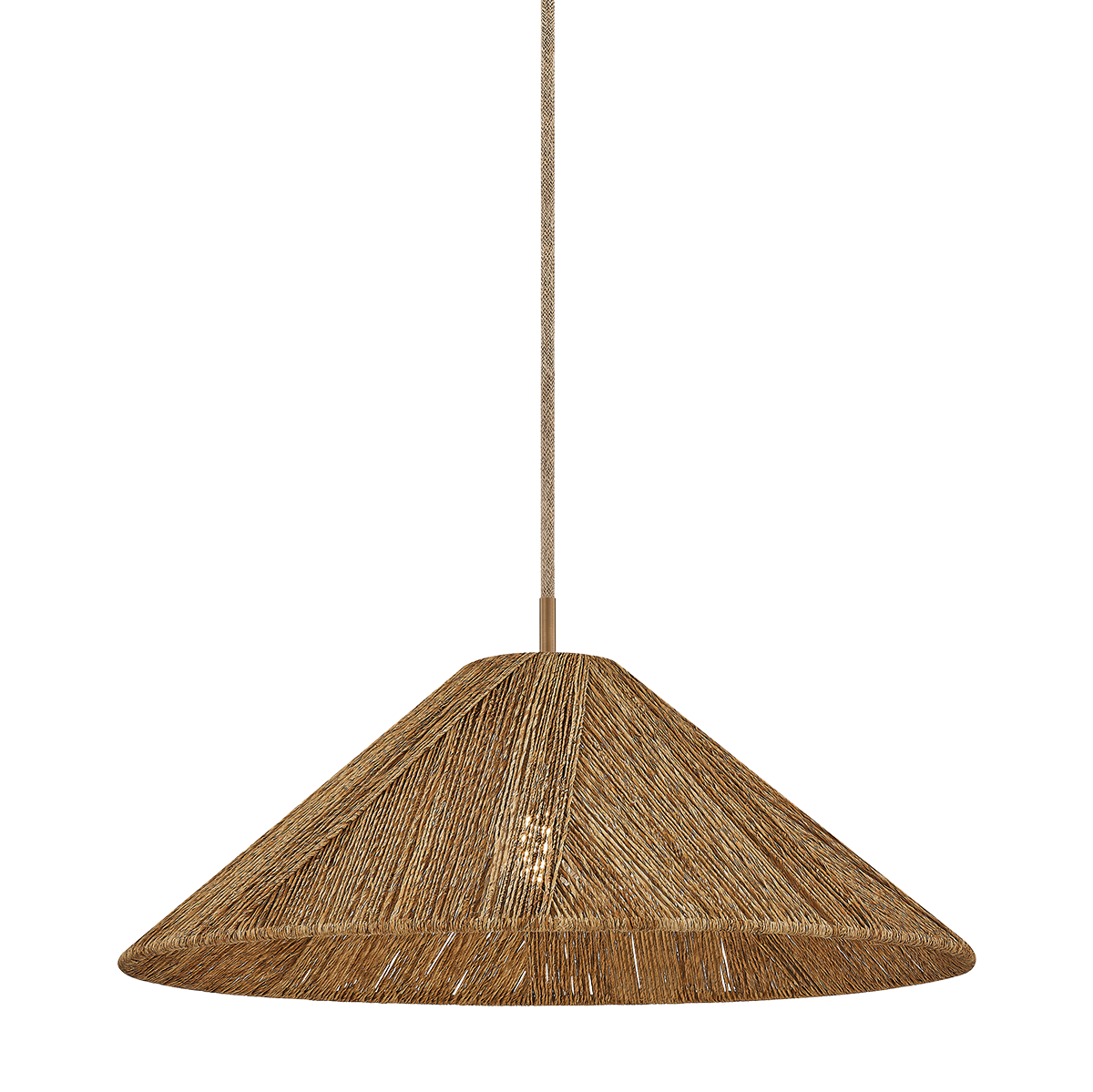 Ahrens Pendant by Troy Lighting - Patina Brass Finish
