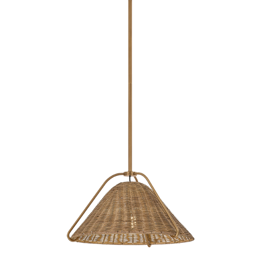 Richard Semi Flush by Troy Lighting by F4318-PBR