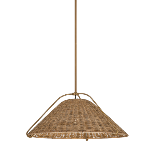 Richard Semi Flush by Troy Lighting by F4326-PBR