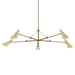 Andersen Chandelier by Troy Lighting by F4369-PBR/SSD